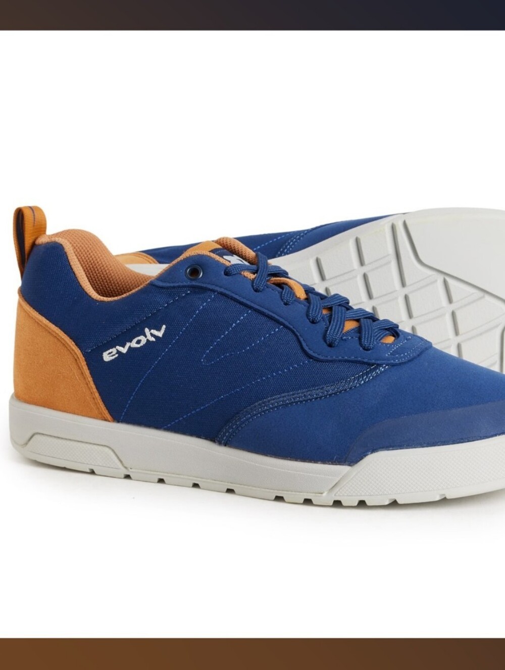 Evolv Rebel M/6 W/7.5 Hiking Performance Shoes Navy Sneakers TRAX Rubber Parkour